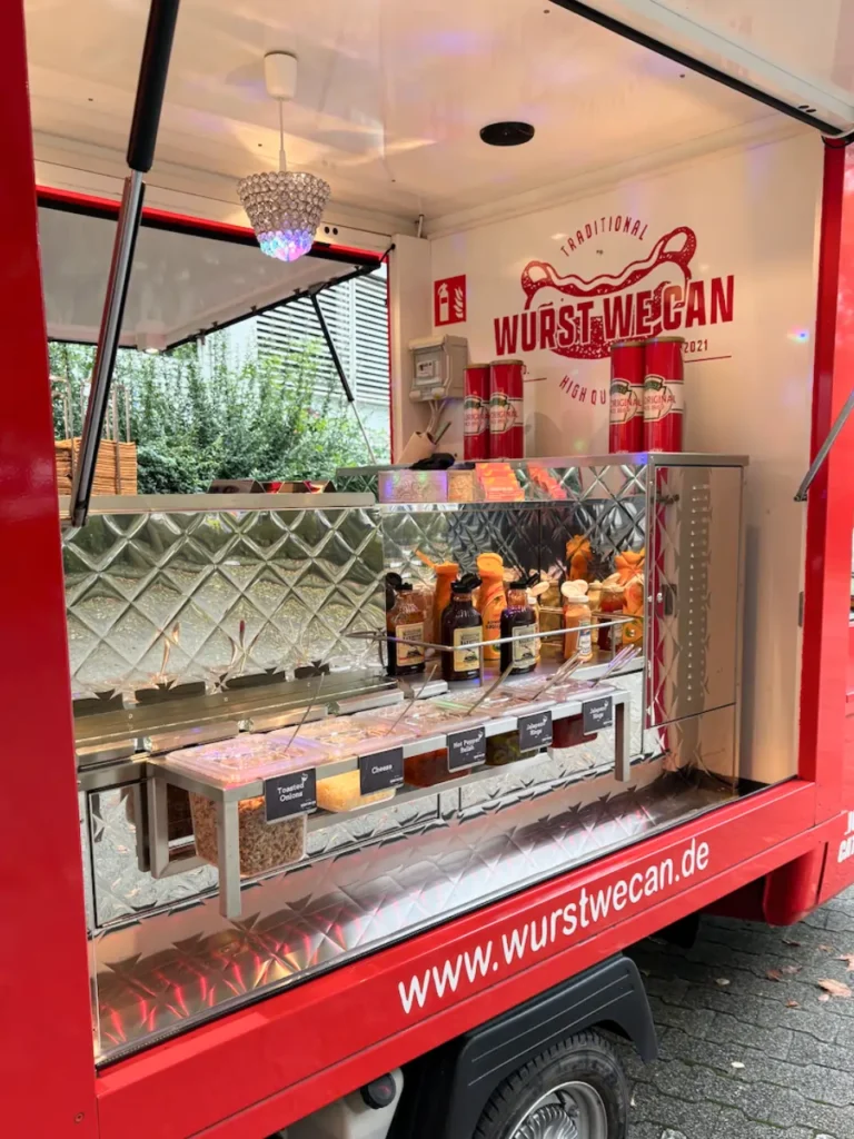 Foodtruck Piaggio Ape Saucen