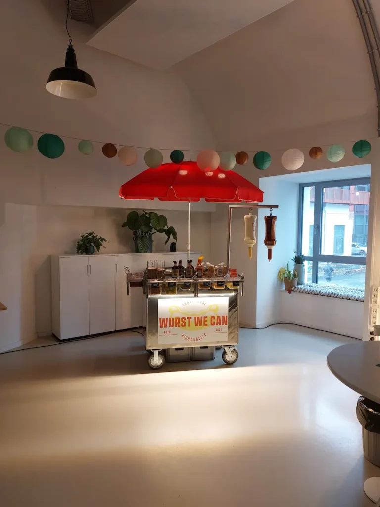 Hot Dog Cart E100 für Event