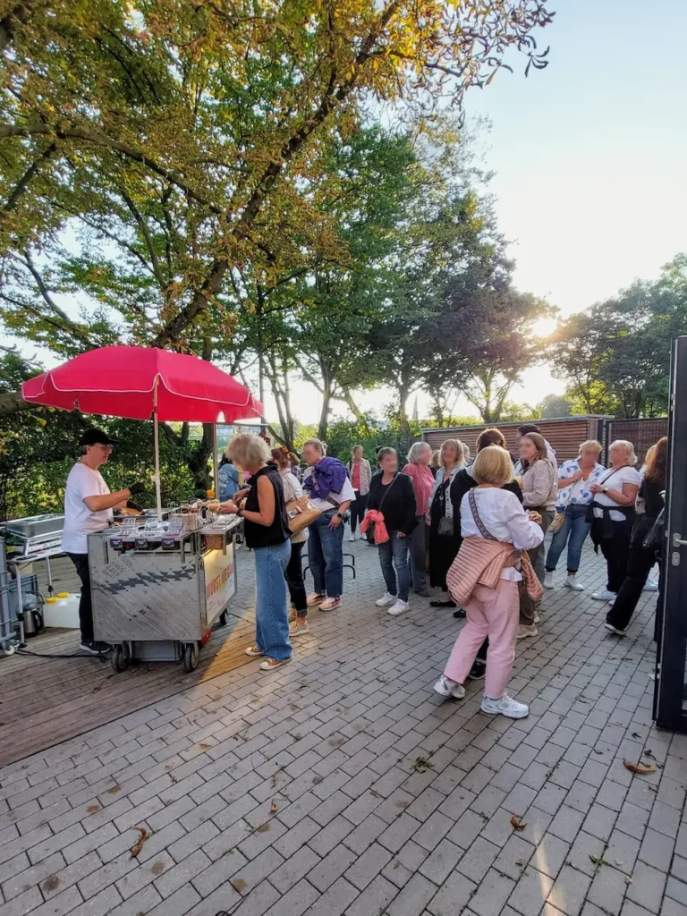Hot Dog Cart E100 für Sommerfest