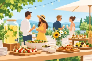 Sommerfest Catering Ideen, die wirklich ankommen
