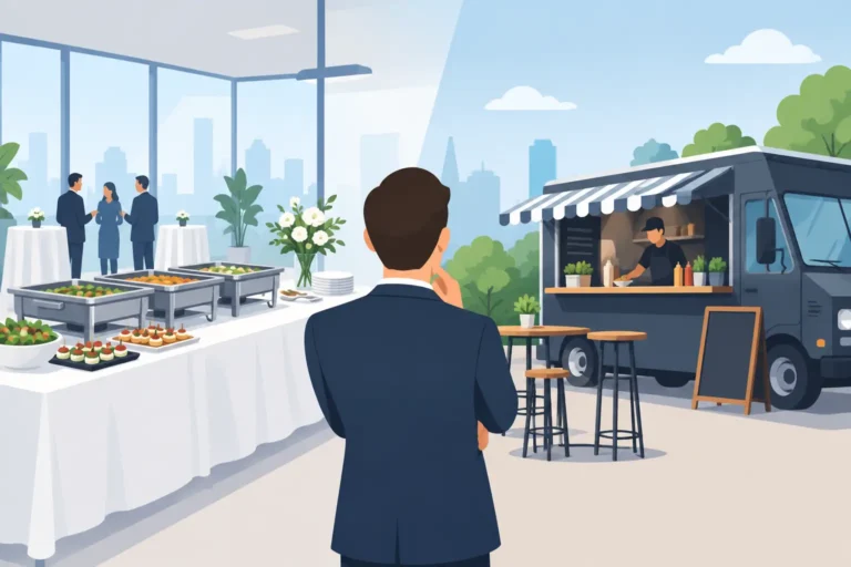 Business Catering oder Foodtruck - was passt?