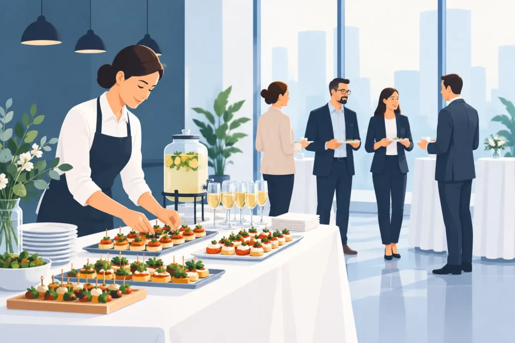 Catering für Firmenevent richtig planen