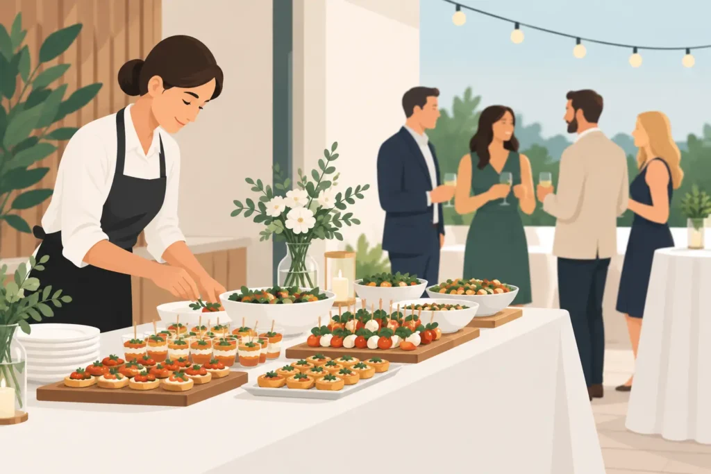 Catering für Privatfeier richtig planen