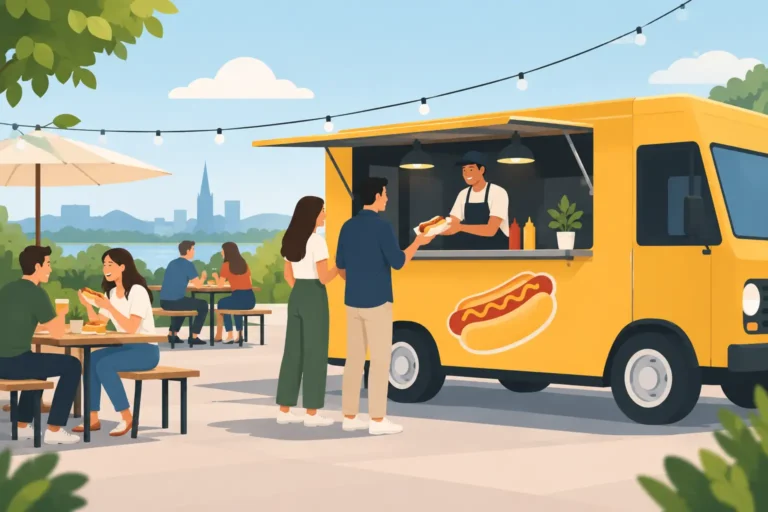 Hot Dog Foodtruck mieten für entspannte Events