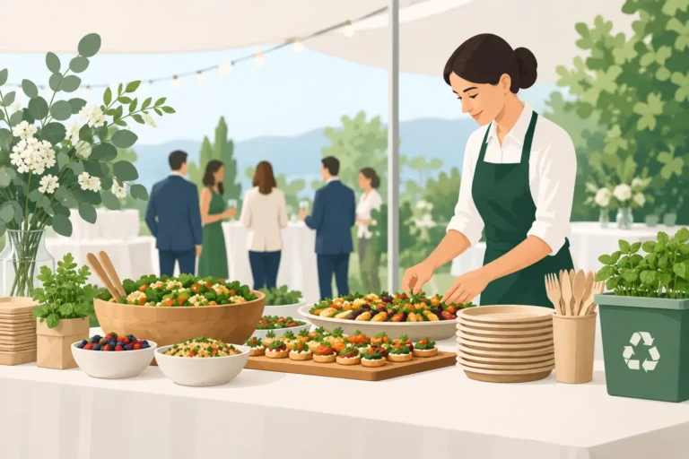 Nachhaltiges Catering für Events richtig planen