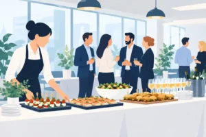 Catering für die Betriebsfeier organisieren