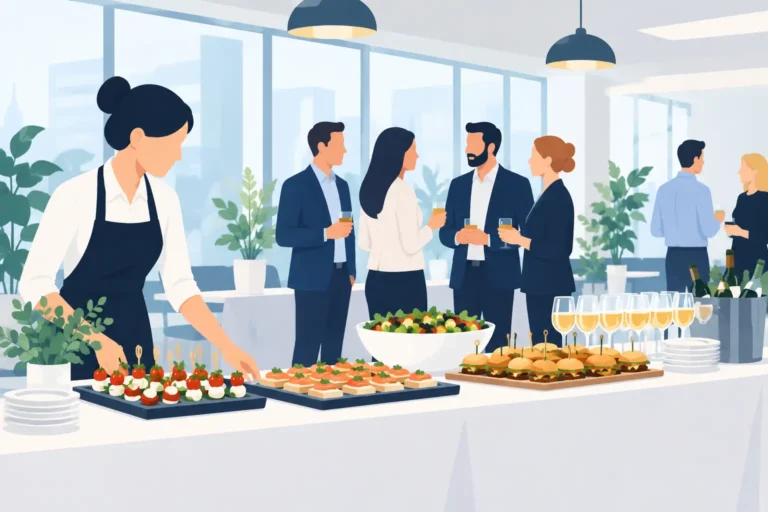 Catering für die Betriebsfeier organisieren