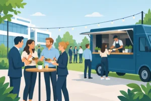 Firmenfeier Foodtruck planen: So wird’s entspannt