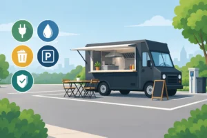 Foodtruck-Stellplatz: Anforderungen im Überblick