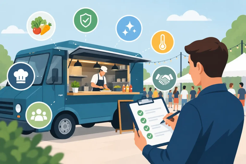 Foodtruck-Qualität prüfen: 8 Punkte fürs Event