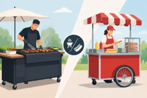 Grillcatering oder mobiler Hot Dog Stand?