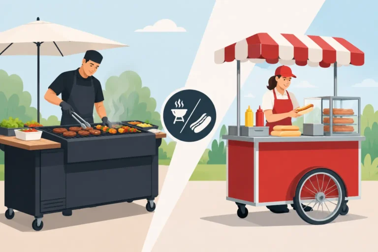 Grillcatering oder mobiler Hot Dog Stand?