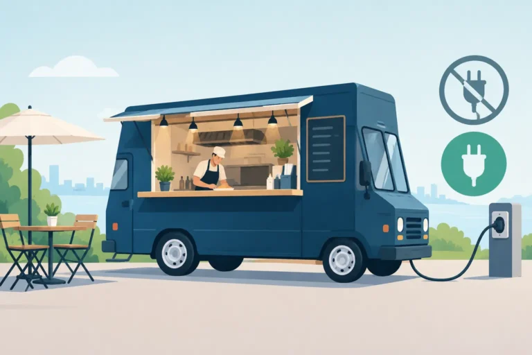 Braucht ein Foodtruck einen Stromanschluss?