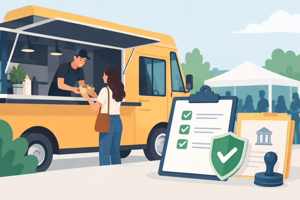 Welche Genehmigungen braucht ein Foodtruck-Catering?